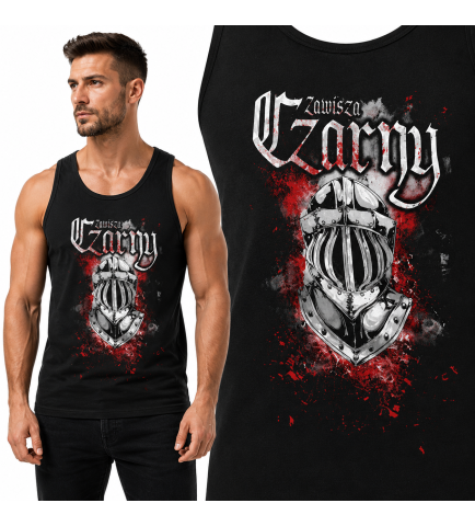 tank-top patriotyczny ZAWISZA CZARNY
